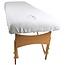 Massagetafel hoeslaken / behandelstoelhoes wit