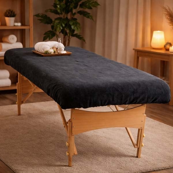Massagetafel hoeslakens met of zonder neusopening