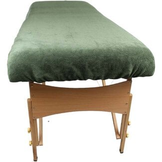 Massagetafel hoeslaken emerald groen
