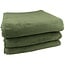 Massage handdoek xxl 100x220 cm emerald groen