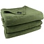 Massage handdoek xxl 100x220 cm emerald groen