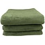 Massage handdoek xxl 100x220 cm emerald groen