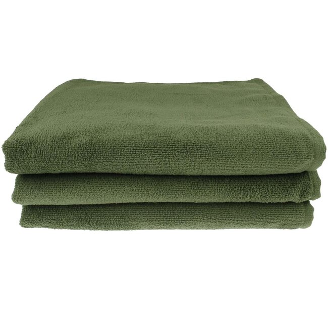 Massage handdoek 70x140 emerald groen