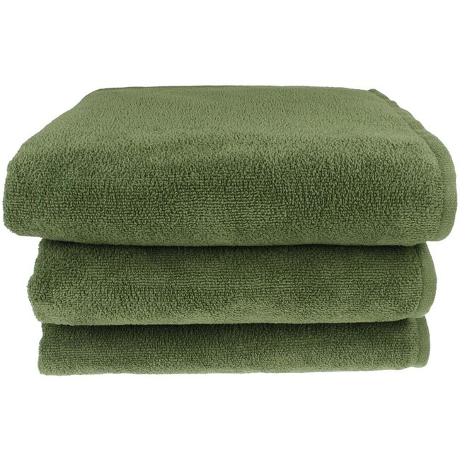 Massage handdoek 80x195 emerald groen