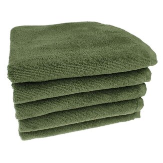 Massage handdoek 45x90 emerald groen