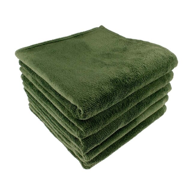 Microvezel kappershanddoeken Emerald groen
