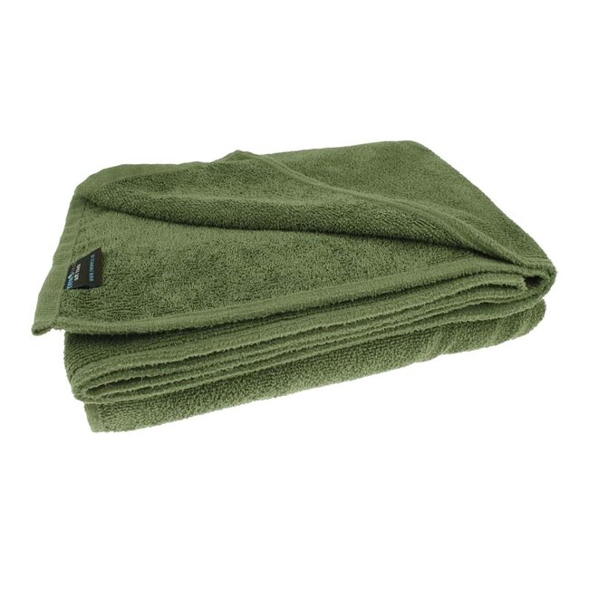 Microvezel bad- en saunalaken emerald groen