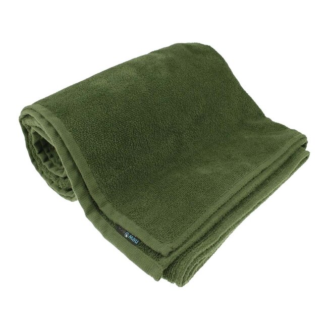 Microvezel bad- en saunalaken emerald groen