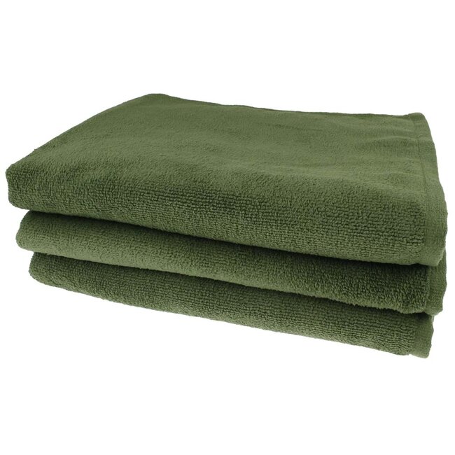 Microvezel douchelaken emerald groen