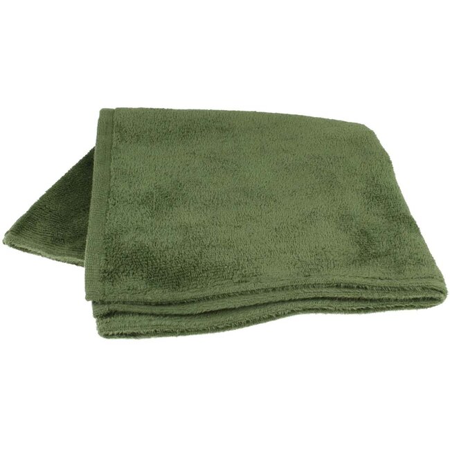 Microvezel handdoek emerald groen