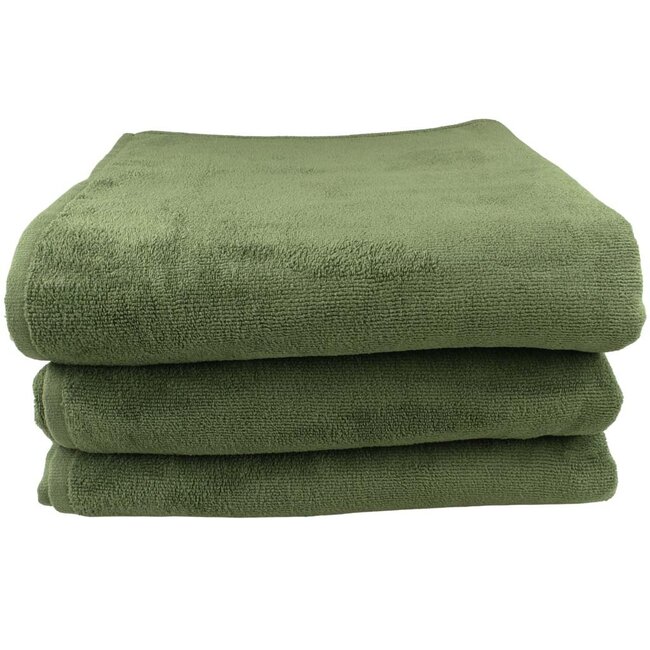 Emerald groen strandlaken xxl 100x220 cm