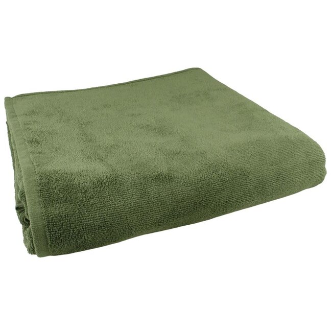 Emerald groen strandlaken xxl 100x220 cm