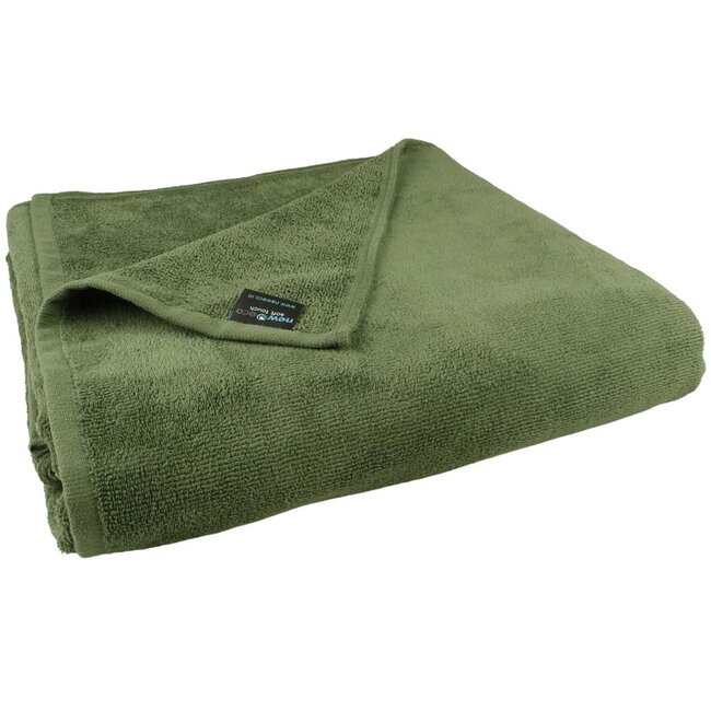 Emerald groen strandlaken xxl 100x220 cm