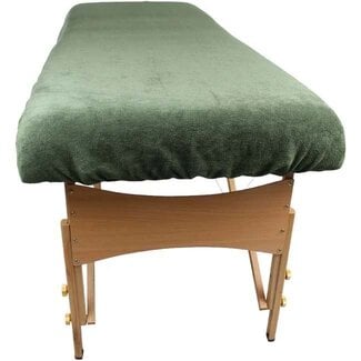 Neweco® Massagetafel hoeslaken emerald groen