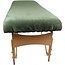Massagetafel hoeslaken emerald groen