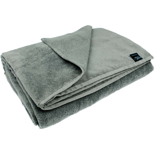 Massage handdoek xxxl 160x220 cm grijs