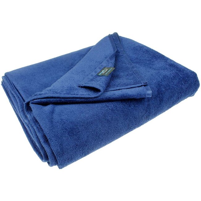 Massage handdoek xxxl 160x220 cm marineblauw