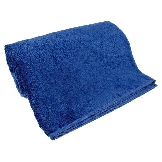 Massage handdoek xxxl 160x220 cm marineblauw