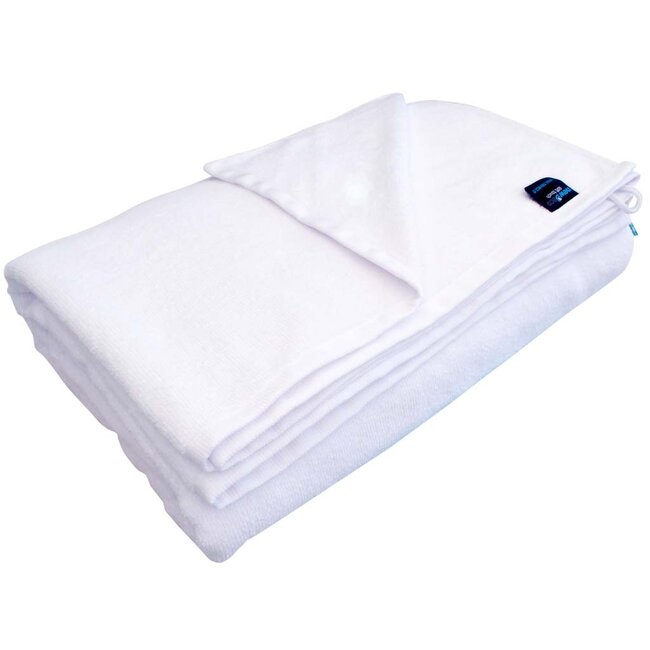 Massage handdoek xxxl 160x220 cm wit