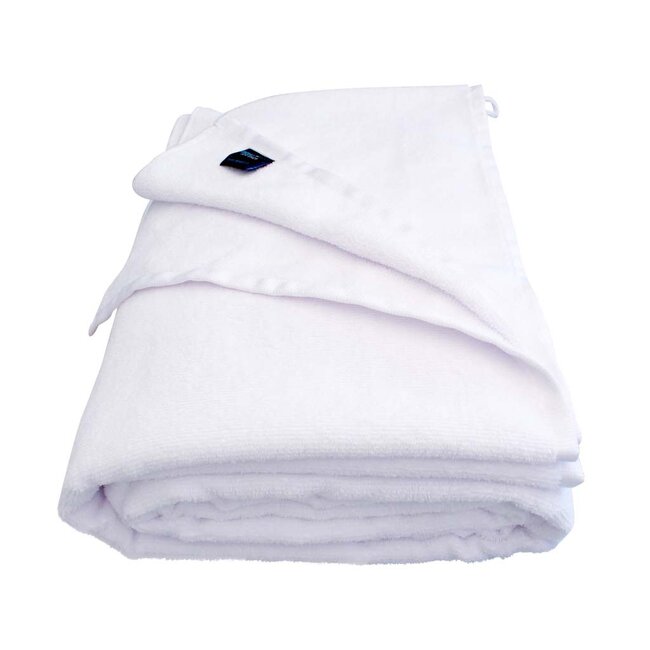 Massage handdoek xxxl 160x220 cm wit