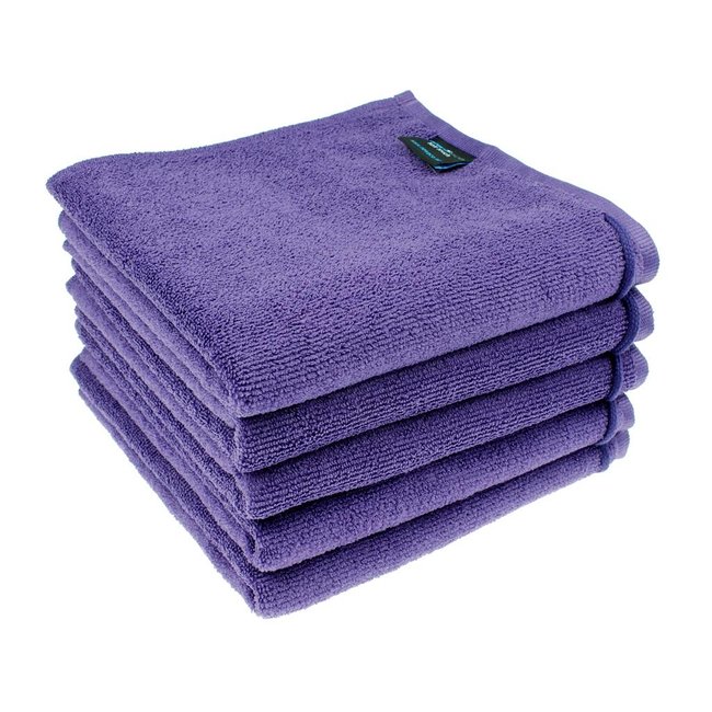Microvezel handdoek paars