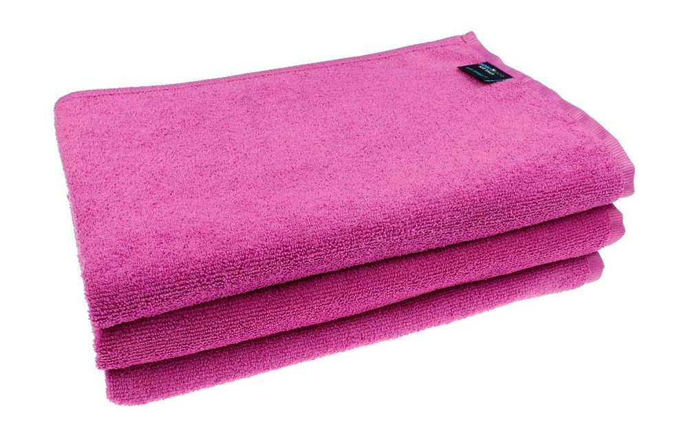 Microvezel douchelaken roze 70x140 cm