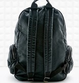 L'Oréal Paris Black leather backpack