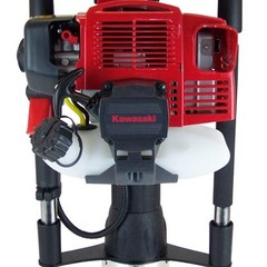 Kawasaki Motor-Pfahlramme  mit Original Kawasaki Motor TJ-35E