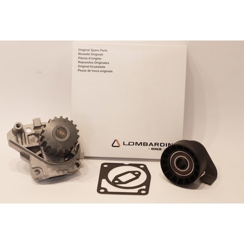 Lombardini Lombardini Wasserpumpe + Zahnriemen und Spanrolle für  LDW502-602-702-903-1003 Motor