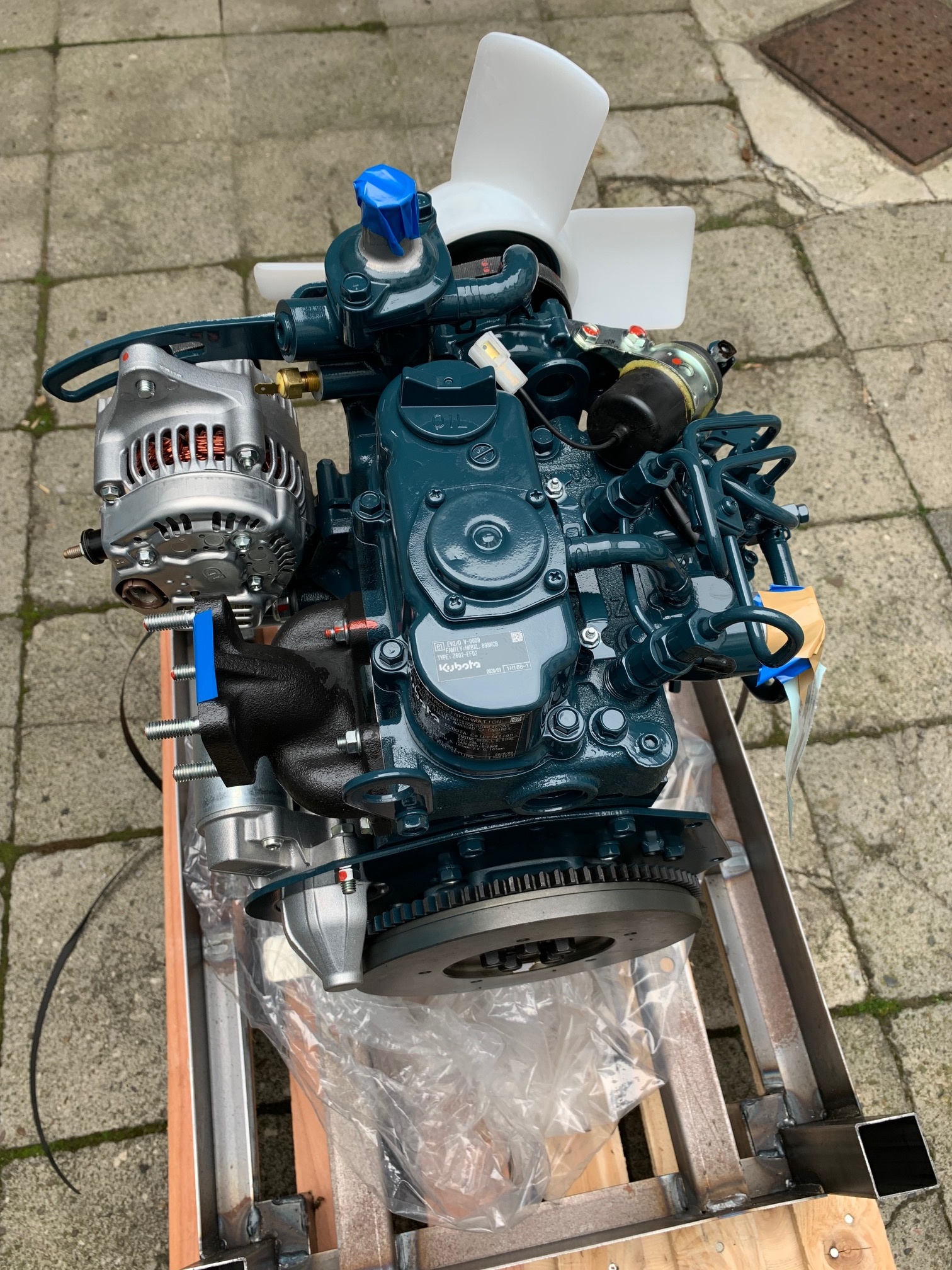 Z602 Kubota Z602 Standard NEU Motor in Leiber,Schäffer,Weidemann Hoflader ...