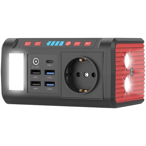 REVOLT Mini Power Station + Powerbank  88,8 Wh 12/230V