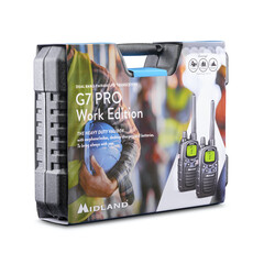 Albrecht-Midland Midland G7 pro Kofferstet PMR 446 / LPD Funkgeräte