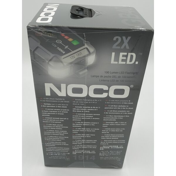 NOCO Boost Plus GB40 1000A 12V Ultra-Safe Starthilfe Powerbank KFZ,LKW -  ATX Motorparts Shop