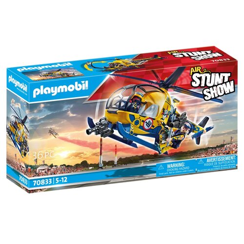 Playmobil Playmobil 70833 Air Stuntshow Filmcrew Helikopter