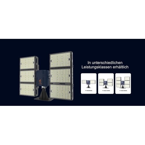 Coming Technology / ATX YT-600 Motorisiertes 3-Achsen-LED-Flutlichtsystem Angebotserstellung