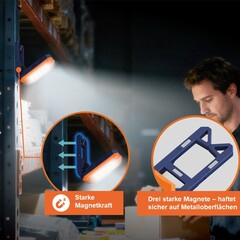 Coming Technology / ATX MagClip Licht X3 – Magnetische LED-Arbeitsleuchte mit Clip . Angebotserstellung