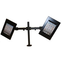 Soporte de escritorio con dos brazos flexibles, para cassette Fino, Flessibile