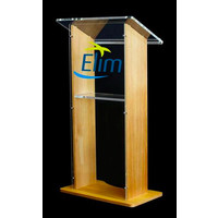 Esmeralda - Wanted wooden/acrylic lectern, Walnut, ash, oak colors
