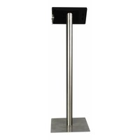 iPad 10.5" Floor stand Fino - black or white cassette with stainless steel base, met lock included