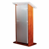 Esmeralda - Wanted wooden/acrylic lectern, Walnut, ash, oak colors