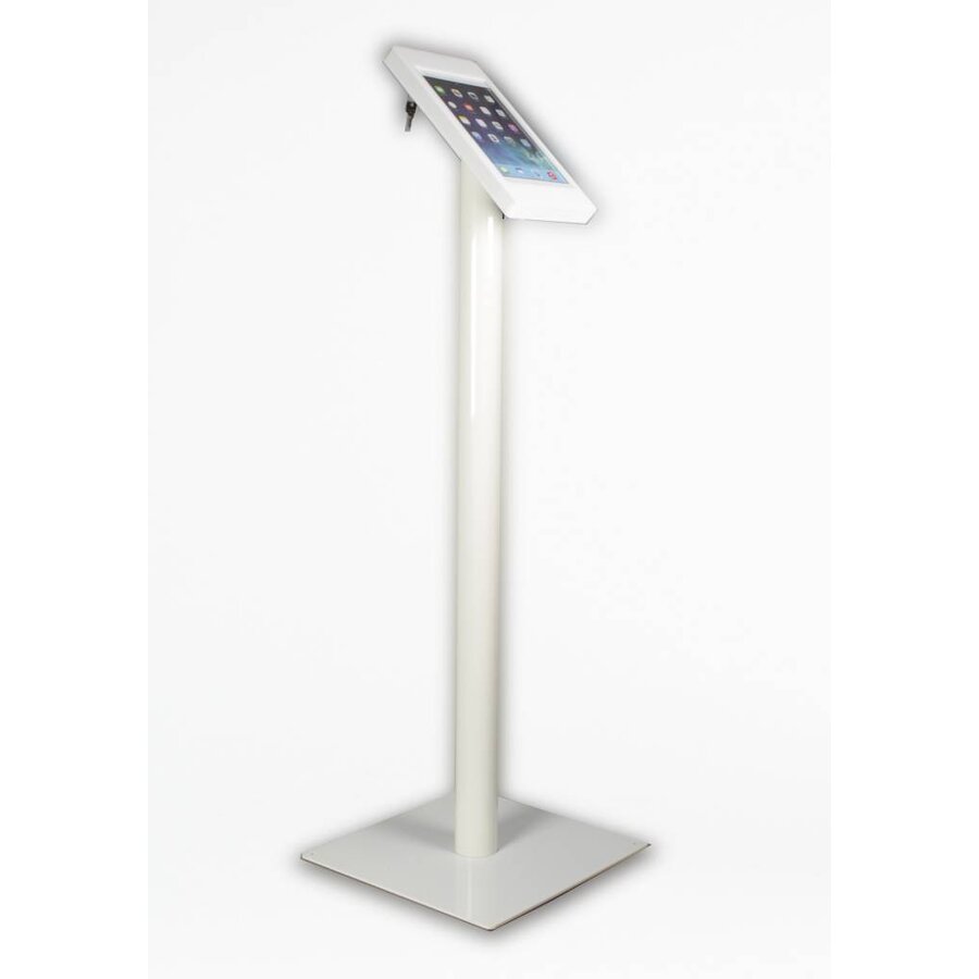 Floor Stand For Ipad Mini White Fino Exhibishop