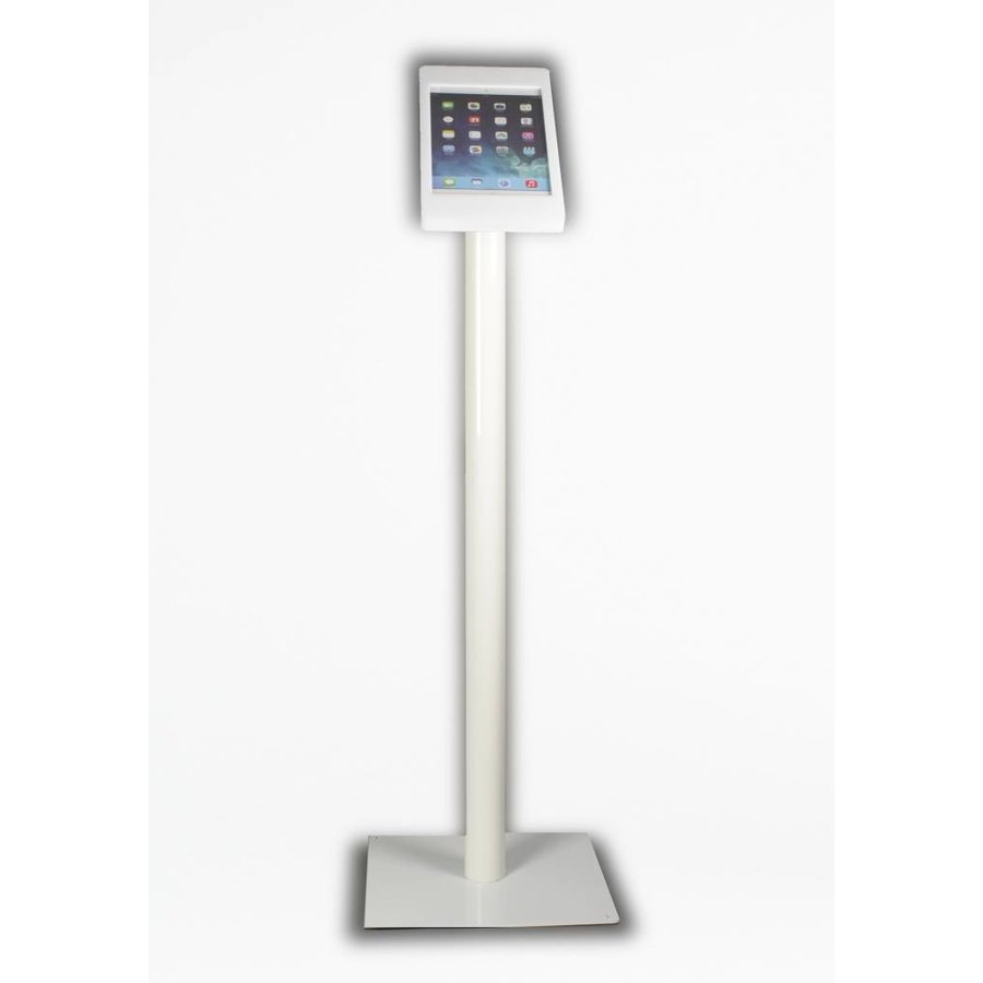 Floor Stand For Ipad Mini White Fino Exhibishop