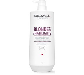 Goldwell Dualsenses Blondes and Highlights Anti-Yellow Conditioner 1000ml Goldwell Dualsenses Blondes and Highlights Anti-Yellow Conditioner 1000ml