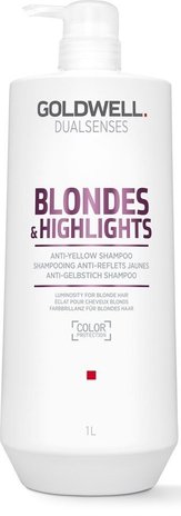 Goldwell Dualsenses Blondes and Highlights Anti-Yellow Shampoo 1000ml Goldwell Dualsenses Blondes and Highlights Anti-Yellow Shampoo 1000ml