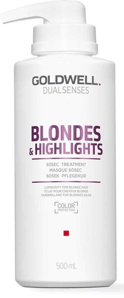 Goldwell Dualsenses Blondes and Highlights 60 Seconds Treatment 500ml Goldwell Dualsenses Blondes and Highlights 60 Seconds Treatment 500ml