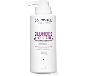 Goldwell Dualsenses Blondes and Highlights 60 Seconds Treatment 500ml Goldwell Dualsenses Blondes and Highlights 60 Seconds Treatment 500ml