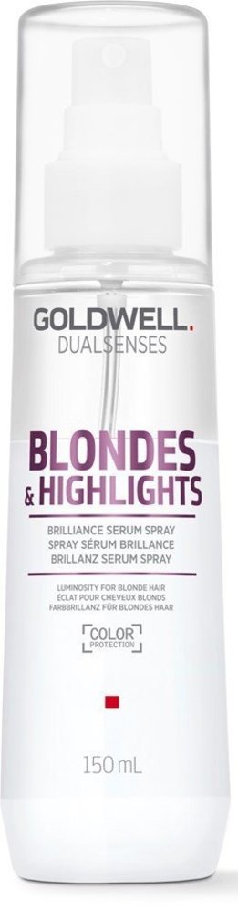 Goldwell Dualsenses Blondes and Highlights Brilliance Serum Spray 150ml Goldwell Dualsenses Blondes and Highlights Brilliance Serum Spray 150ml