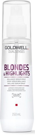 Goldwell Dualsenses Blondes and Highlights Brilliance Serum Spray 150ml Goldwell Dualsenses Blondes and Highlights Brilliance Serum Spray 150ml