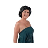 Sibel Permanent Muts PVC Zwart met Elastiek Sibel Permanent Muts PVC Zwart met Elastiek