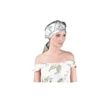 Sibel Thermo Permanent Muts PVC Zilver met Klittenband Sibel Thermo Permanent Muts PVC Zilver met Klittenband